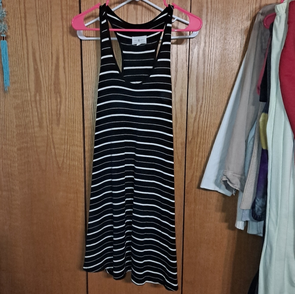 🤍Lou&Grey Striped tank dress small